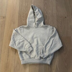 TNA Light Gray CozyAF Fleece Hoodie